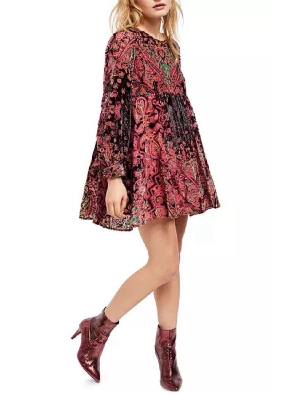 Free People Mirror Velvet dress
